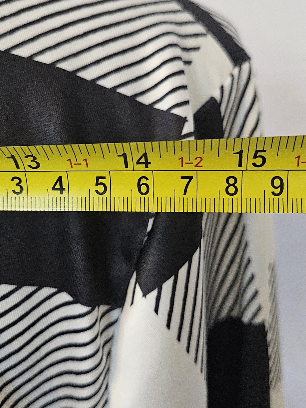Black & White Buffalo Check Open Cardigan - Picture 7 of 8